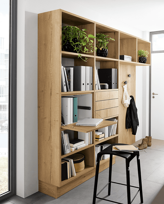 Wohnbereich, Büro