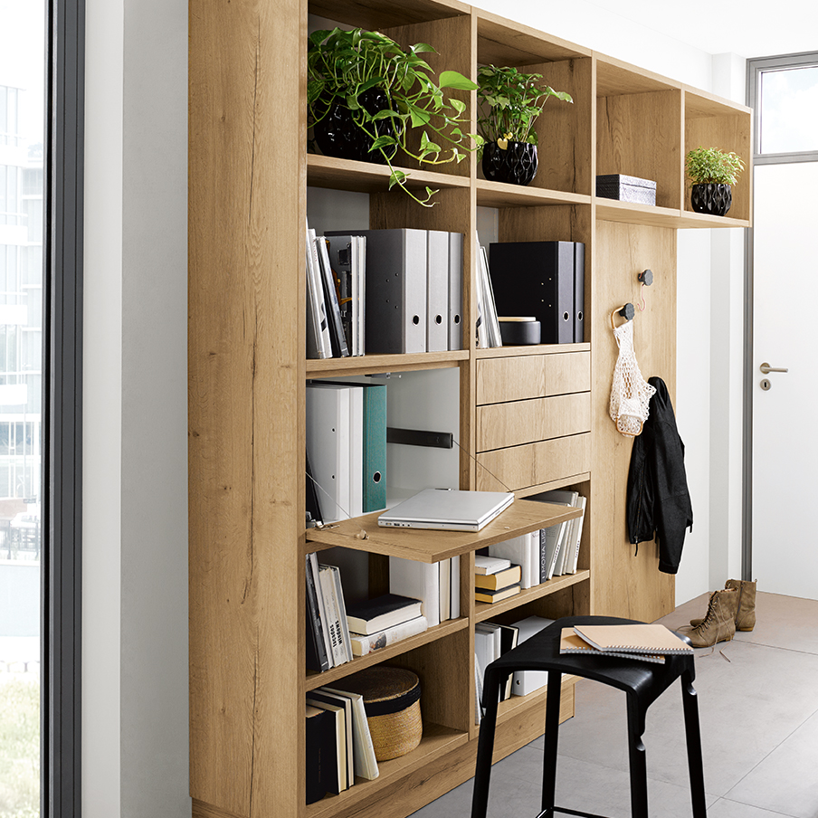 Wohnbereich, Büro